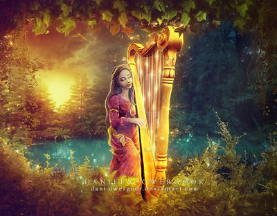 The Secret Garden and The Golden Harp by Dani-Owergoor The Secret Garden and The Golden Harp by Dani-Owergoor