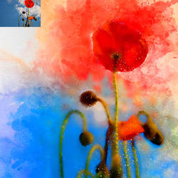 Water Color Painting Photoshop Action