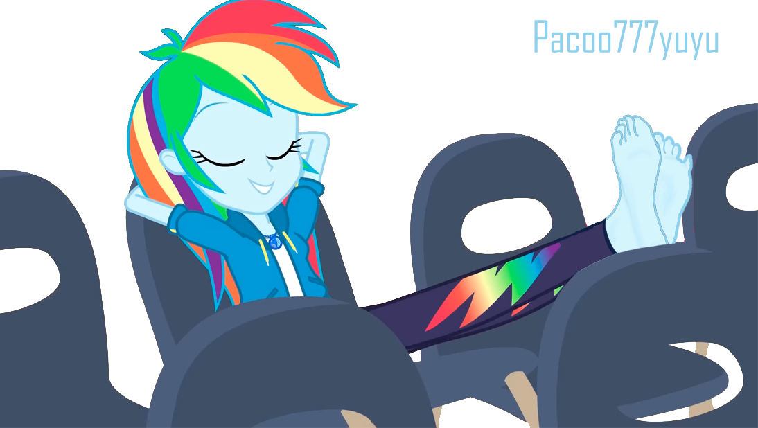 Rainbow Dash Feet up by Paco777yuyu7 on DeviantArt