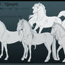 Lineart Batch 4 - Light Type Horses