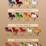 The Harvest Pony - Colour Sheet
