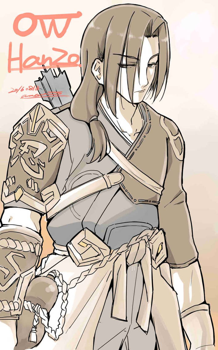 Azuki Hanzo overwatch:hanzo by InkStone-amami on DeviantArt