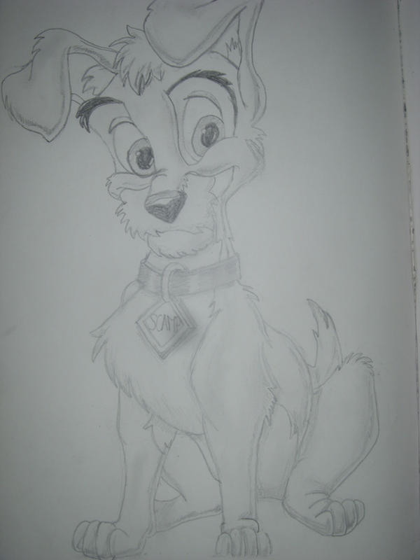 Scamp - Lady and the tramp by Prettypee on DeviantArt
