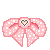 Pink Bow free Icon