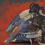 Charr and Wyvern_alternate background