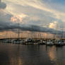 Dusk and Resting Boats