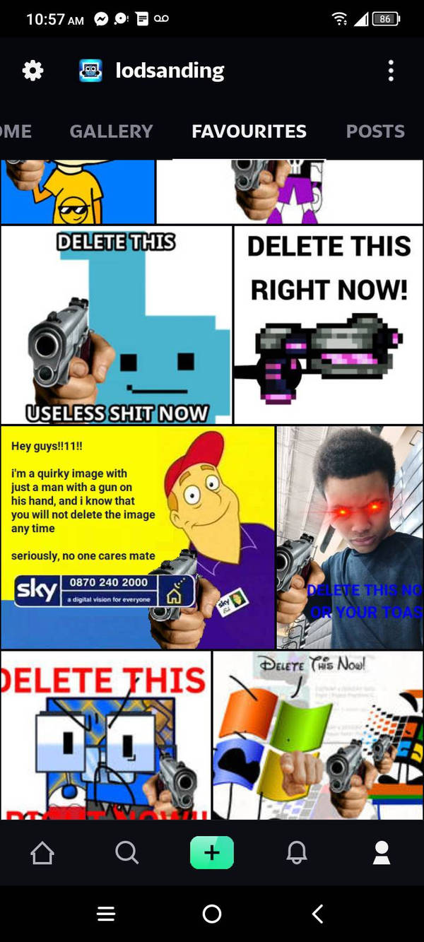 Delete it!! by lodsanding on DeviantArt