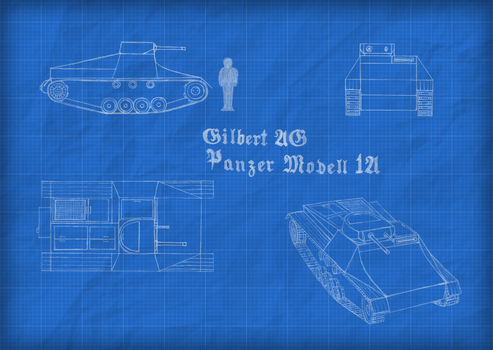 Blueprints - Panzer Modell 1A