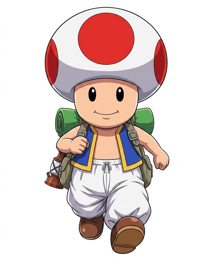 Toad Mario Rope Deviantart Toad (Mario) by brunovelitlaos501god on DeviantArt