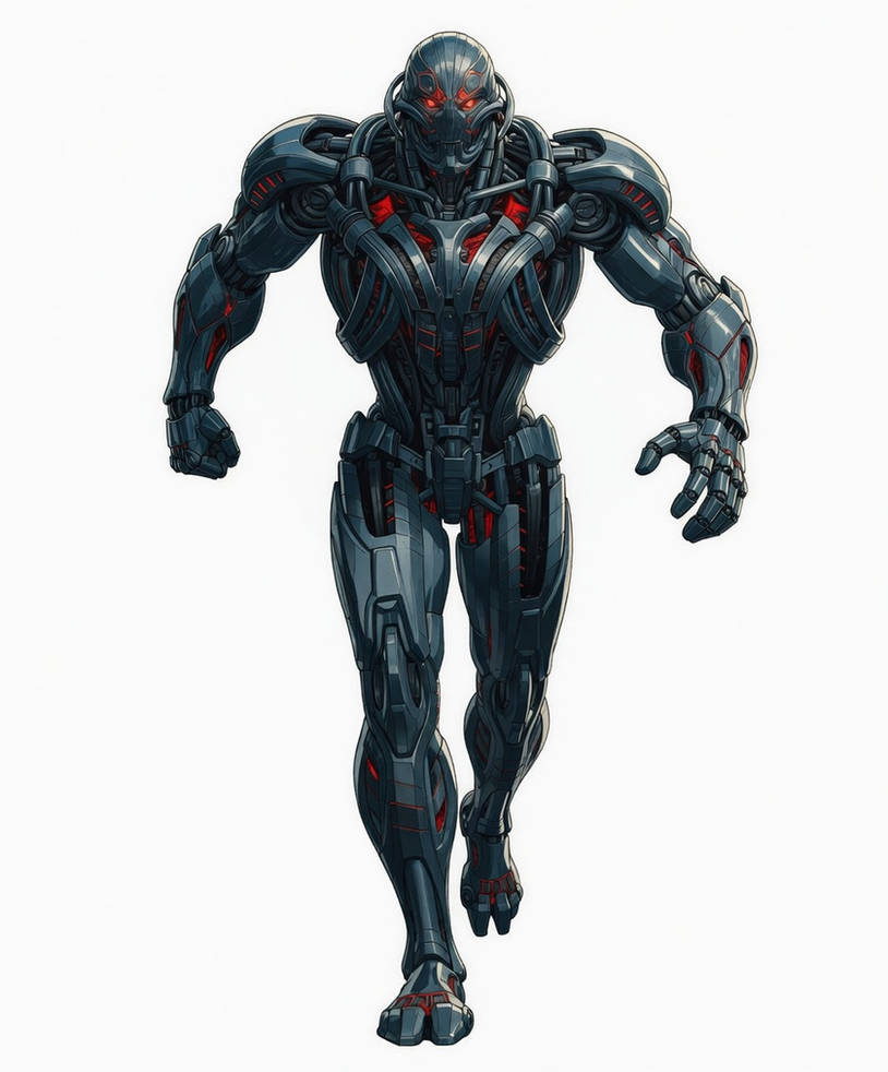 Ultron Long Frame ULTRON by brunovelitlaos501god on DeviantArt