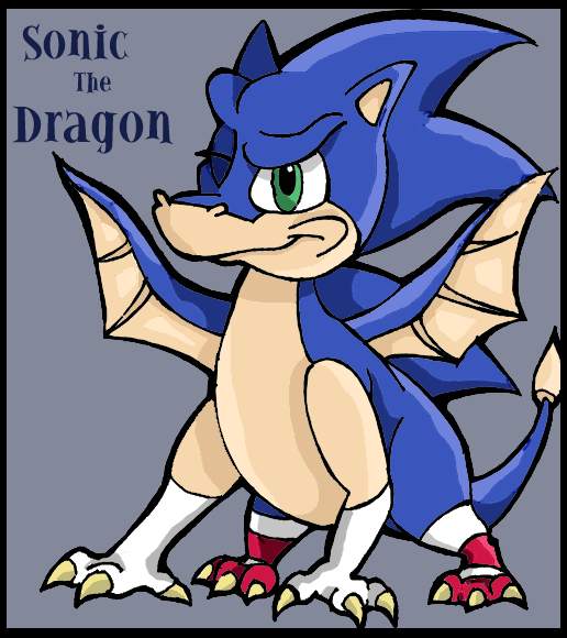 sonic the dragon