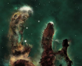The Pillars of Creation by Topaz172
