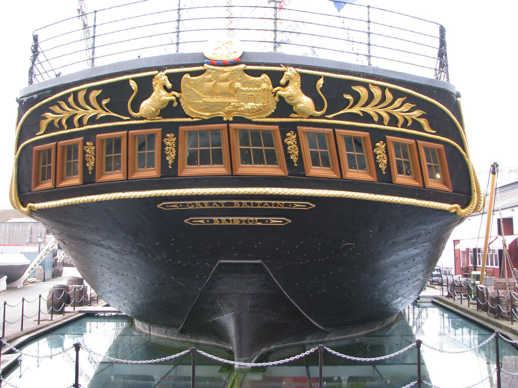 SS Great Britain - Stern