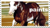 :Paint Horse Stamp: by skyxabove