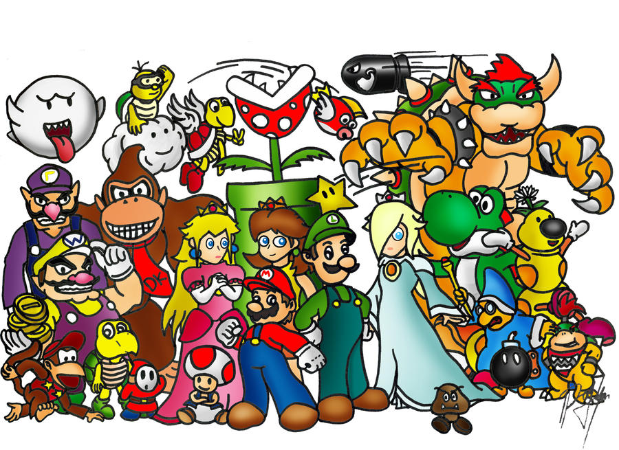 Mario and friends