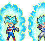 Coren and Allen Ssj Blue sprites