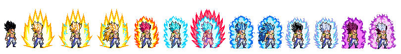 Gogeta Taiyou All Forms