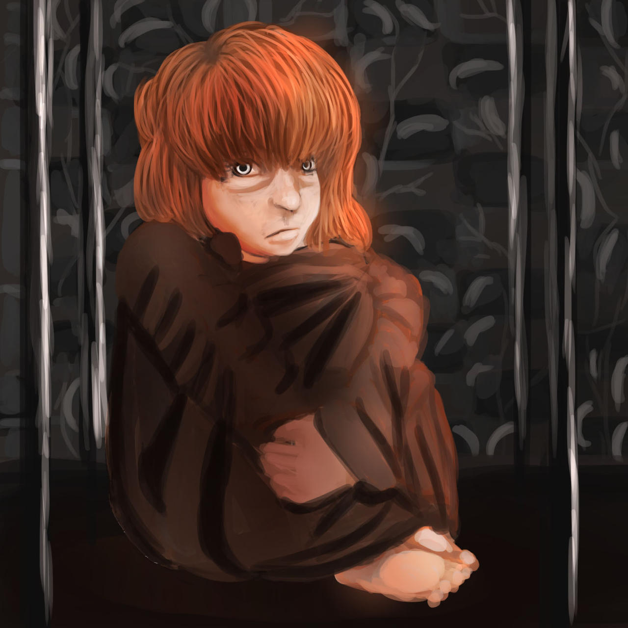 Girl fear and hunger 2 by DistantEye on DeviantArt
