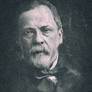 Louis Pasteur - Smudge Art