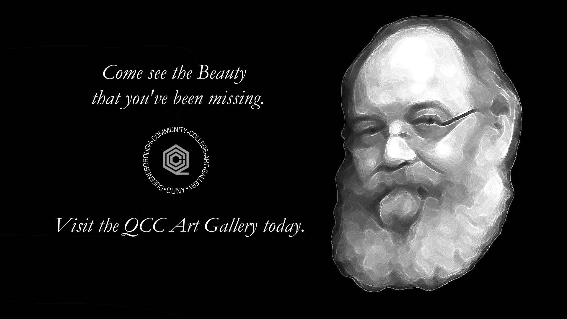 QCC Art Gallery - beauty wall