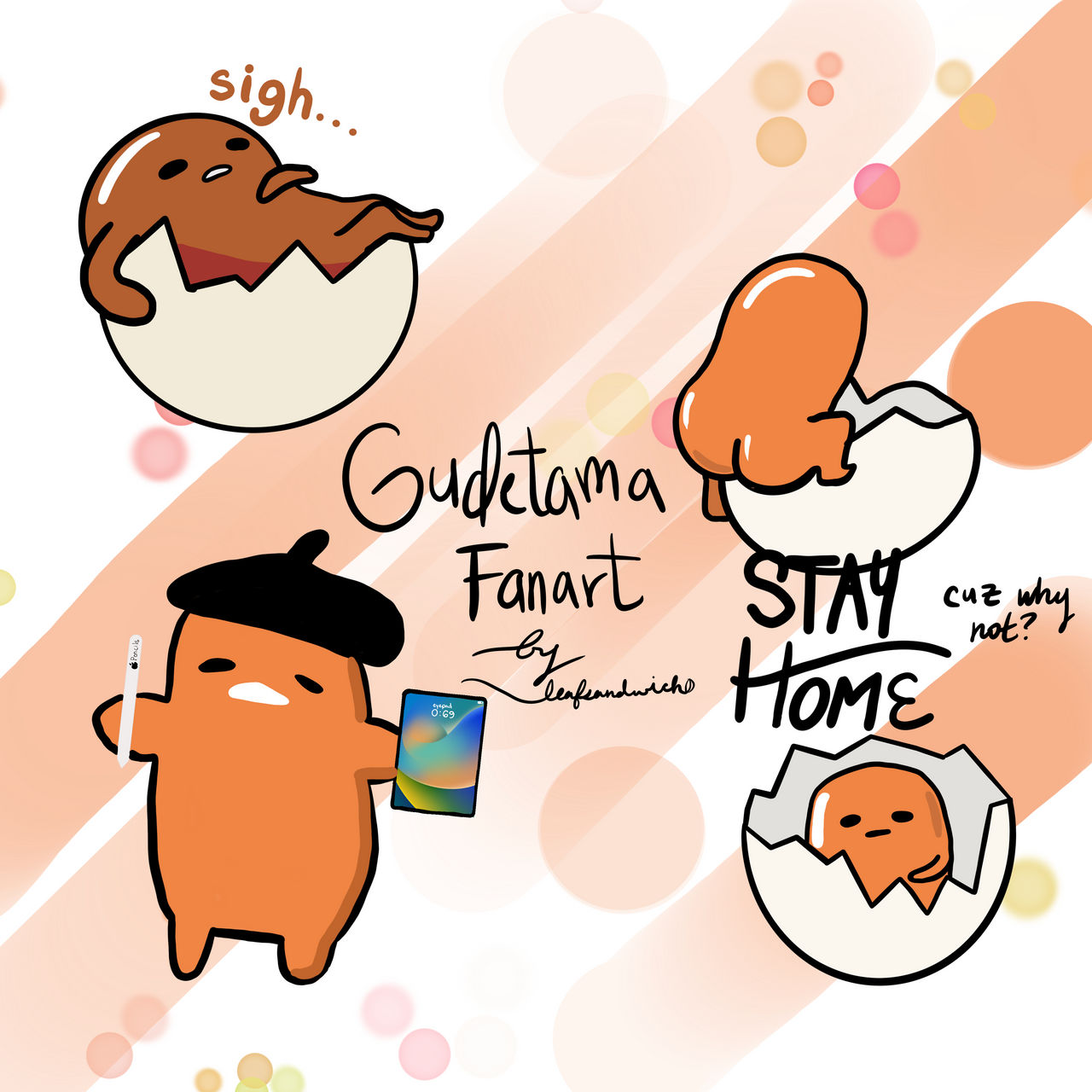 Gudetama fanart by leafsandwich on DeviantArt