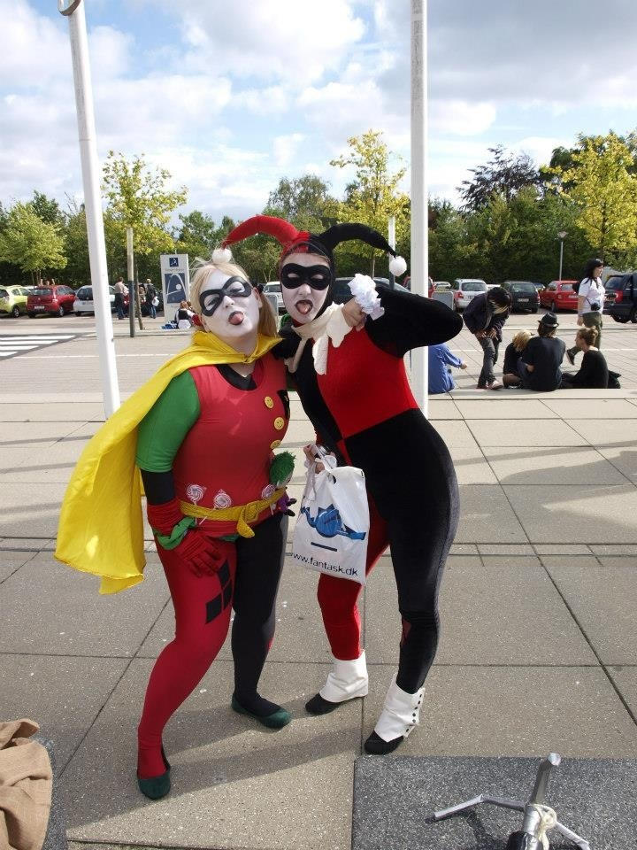 Harley and Robin by PinkyCupcake on DeviantArt