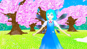 Cirno froma  vocaloid project I'm working on