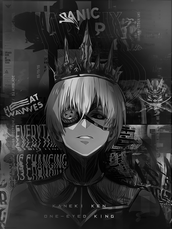 Kaneki The One-Eyed King by Amne-Arts on DeviantArt Kaneki The One-Eyed King by Amne-Arts on DeviantArt