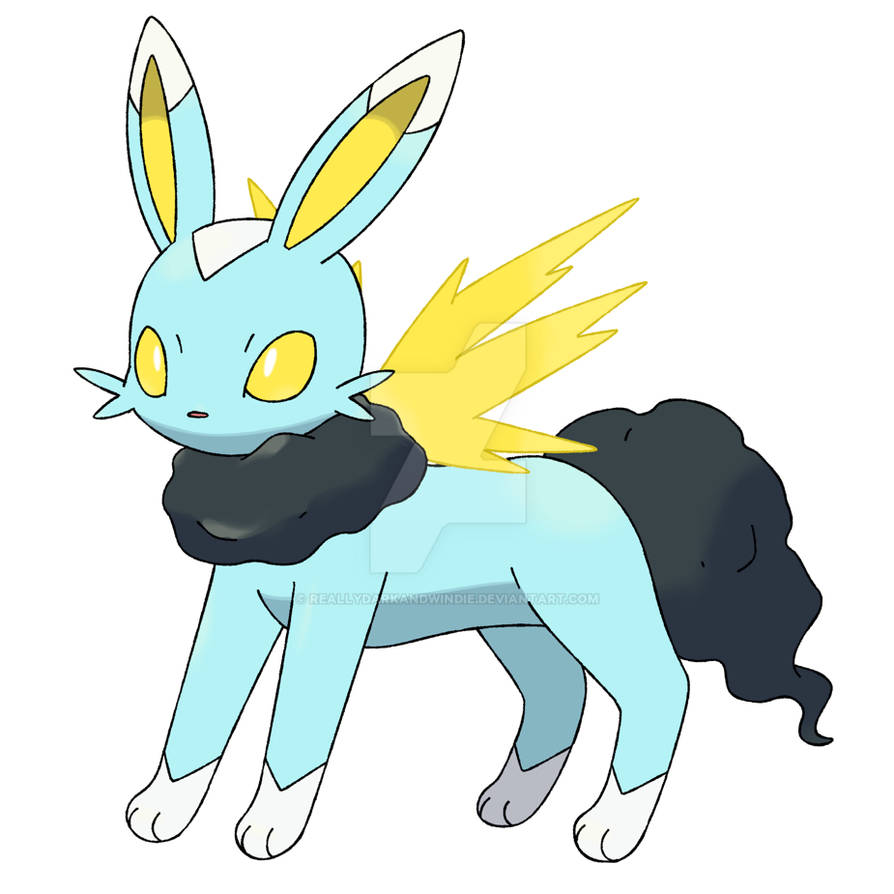 ElectricFlying Eeveelution by ReallyDarkandWindie on DeviantArt