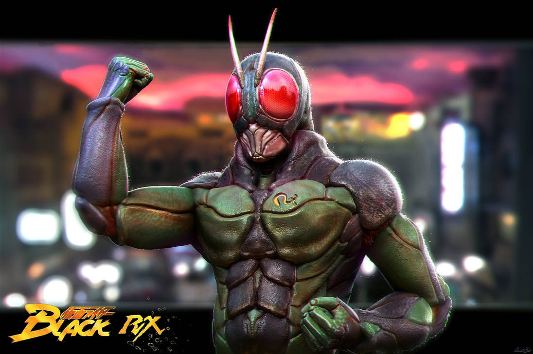 Black Rx Rider Kick Kamen Rider Black Rx Remaster by AugustoRS on DeviantArt