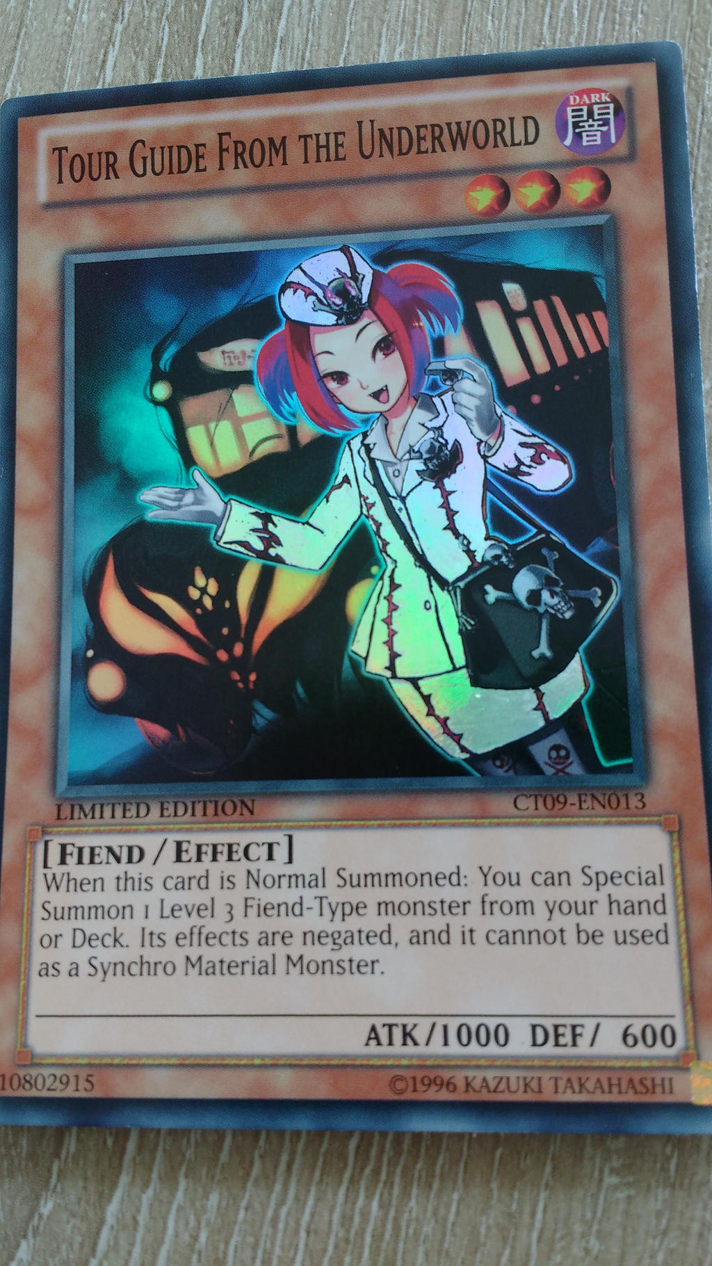 yugioh tour guide from the underworld deck by Gaia206 on DeviantArt You can Special Summon 1 Level 3 Fiend monster from your hand or Deck Tour Guide From the Underworld