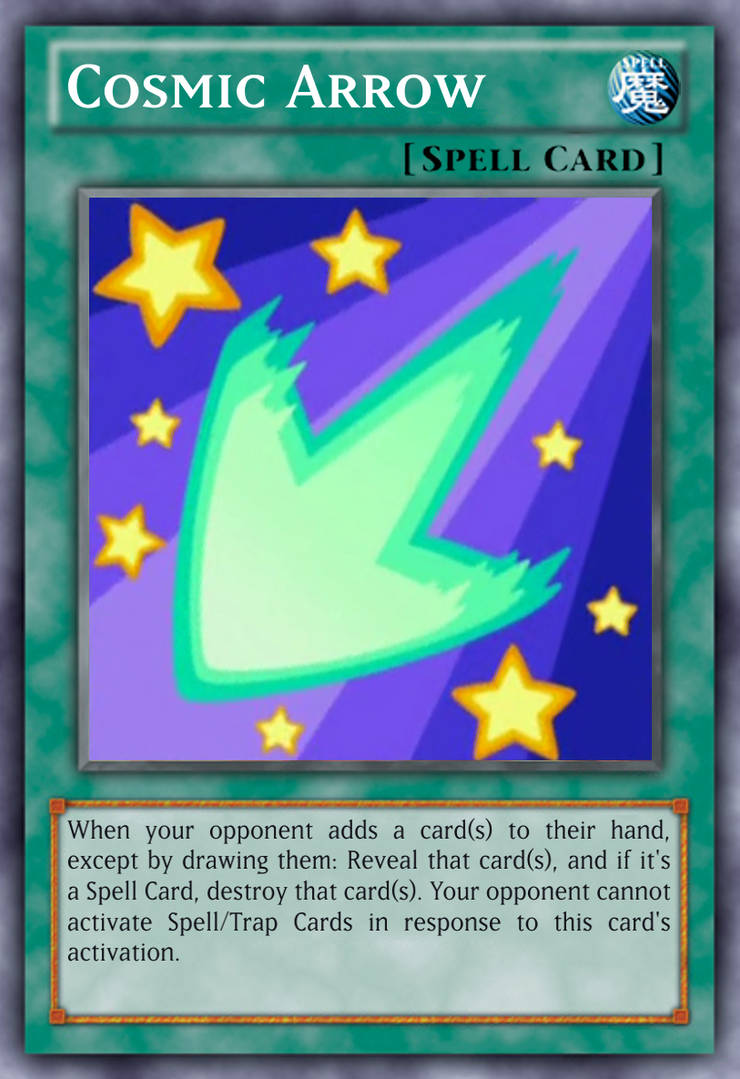 Action Card 24/67: Cosmic Arrow by Ultimate--lol on DeviantArt