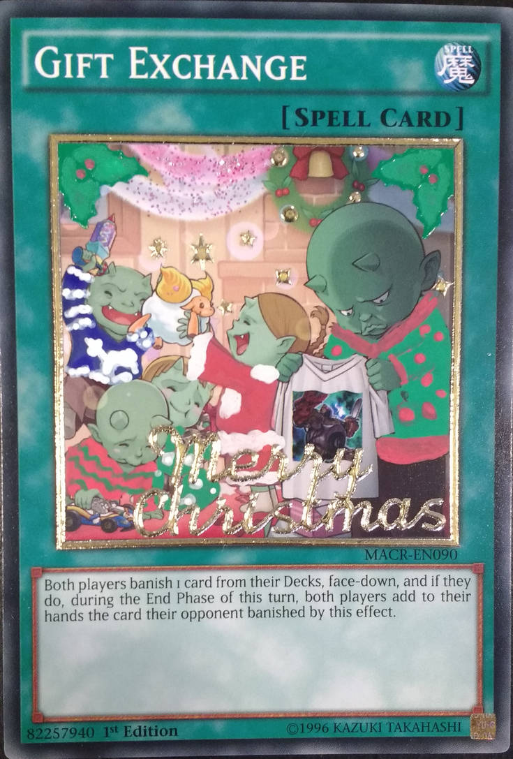 Yu-Gi-Oh Christmas: Gift Exchange 6 by Ultimate--lol on DeviantArt