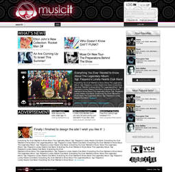 Musicit - online music portal