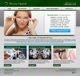 Precise Optical Houston Web Interface