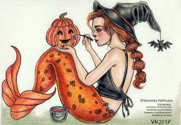 Halloween Mermaid