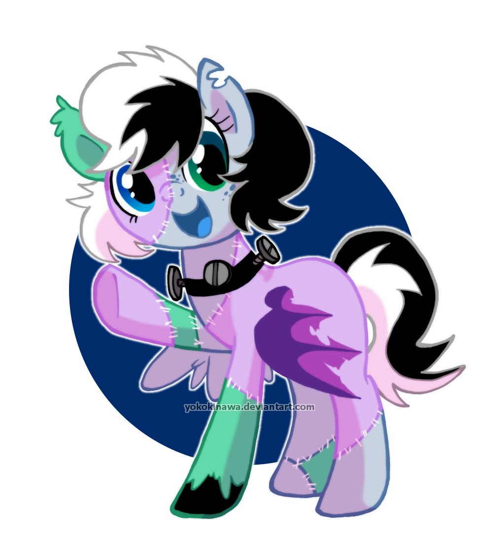 Halloween Adoptable Pony Monster 02 - OTA - CLOSED