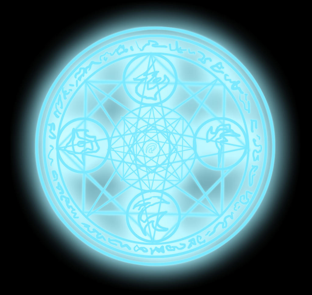 Ice Magic Circle by InkFoxie on DeviantArt