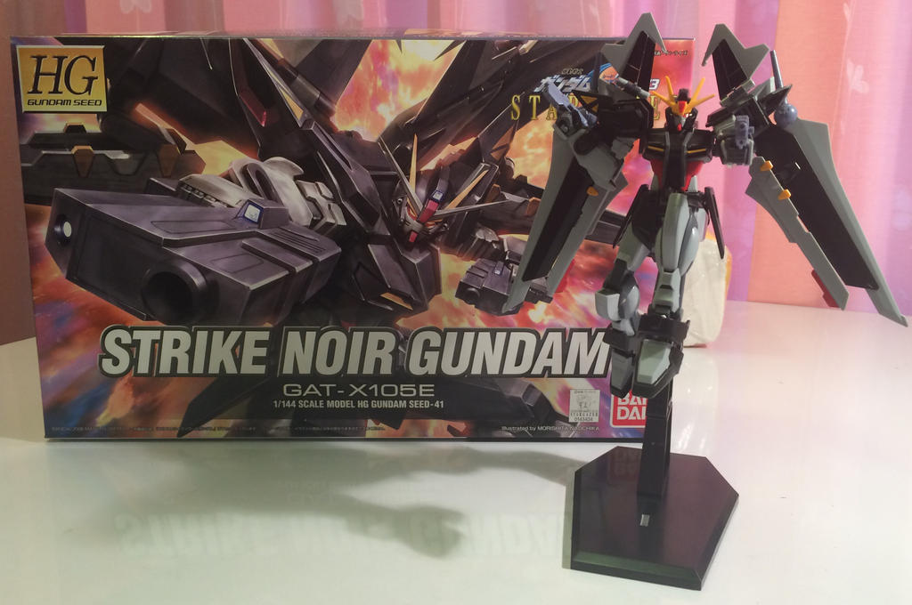 Strike Noir Gundam - Completed!!!