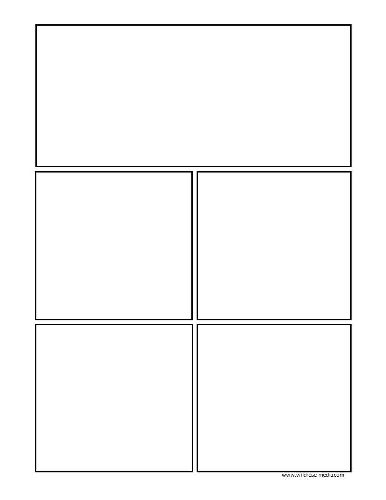 Comic Dub - Comic Template 1 by FizzarolliDaLunatic on DeviantArt