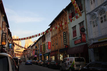 singapore - china town lanterns