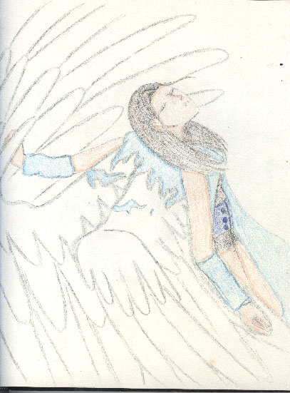 Rinoa with Wings