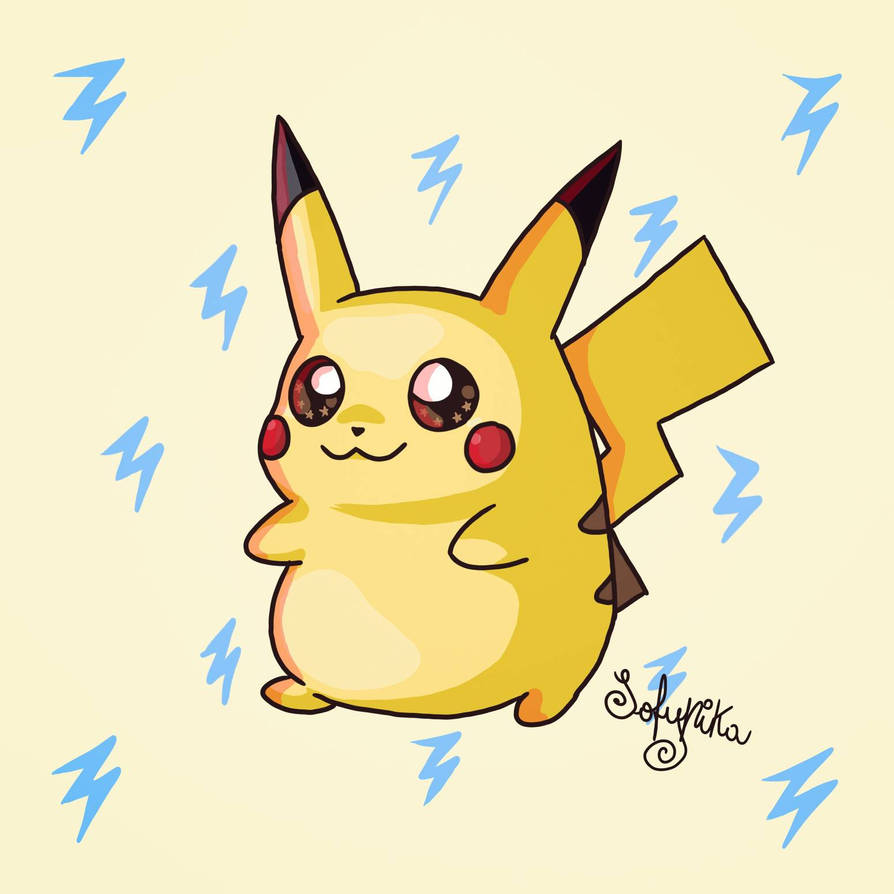 Kawaii Pikachu By Sofypika On DeviantArt