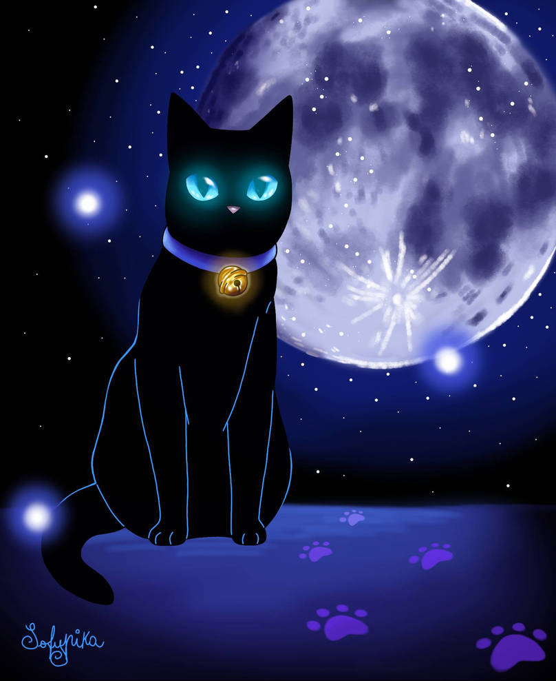 The Baby In Yellow black cat by sofypika on DeviantArt