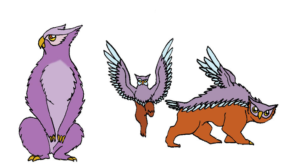 Purple Owlbear