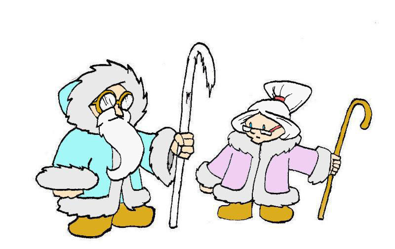 Snow Gnomes Couple