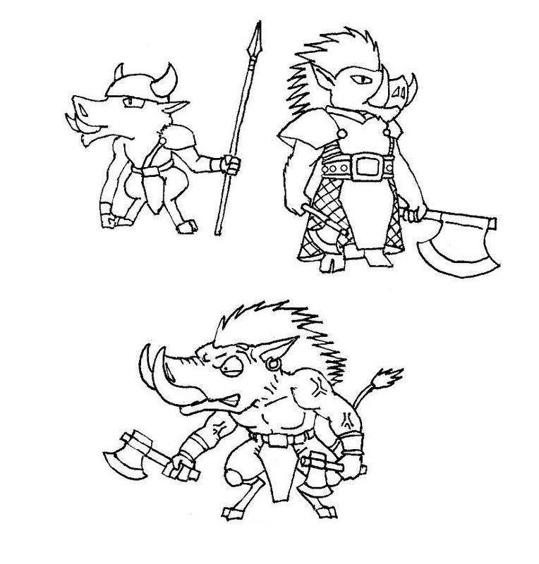 Boarfolk Warriors
