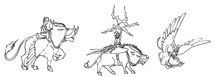 Winged Boar
