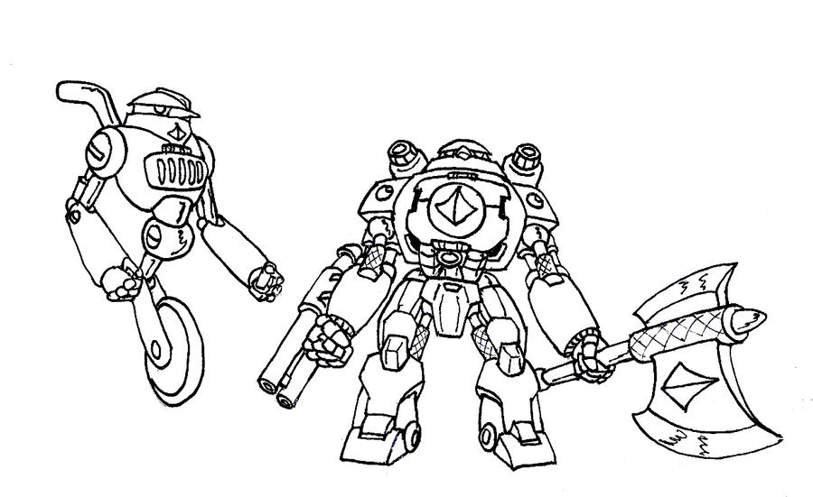 Smokepunk Mech Golem 2