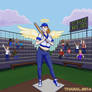 Angel on Outfield